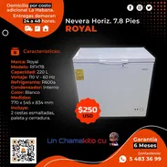 🧊 ROYAL 🧊 NEVERA HORIZONTAL ROYAL 7.8 PIES. FACTURA CLIENTE Y GARANTÍA. TLF 54833699 - Img 53703135