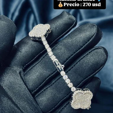 💎✨Manillas Moissanita y Plata 925 ✨💎 - Img 122730033