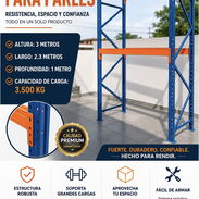 💰 ESTANTE INDUSTRIAL PARA PARLES / PALLETS (Capacidad heavy-duty) - Img 56437980