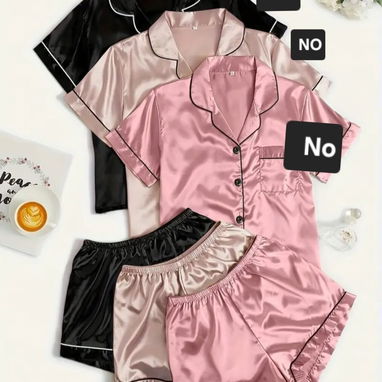Pijamas de satín - Img 123409039
