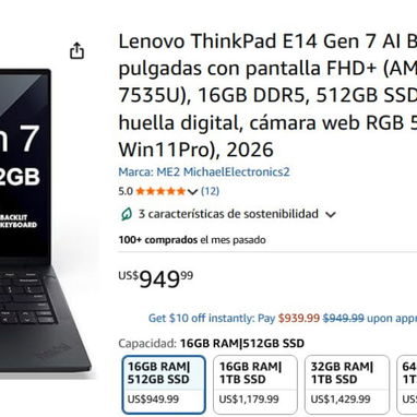 💻Lenovo ThinkPad E14 Gen 7 AI💻 - Img 123454074