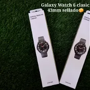 Reloj inteligente Galaxy watch 6 Clasic 43mm negro y plateado nuevos y sellados - Img 45416730