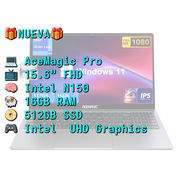 LAPTOP 🎁NUEVA🎁📦CAJA, AceMagic Pro (TX15), 15.6" FHD IPS Antireflejo, Intel N150, 16GB RAM, 512GB SSD, 7Horas - Img 55211035