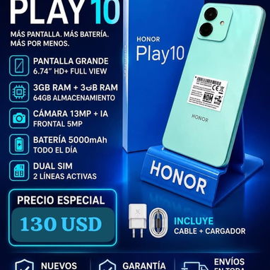 💎 HONOR PLAY 10 – SMARTPHONE GAMA ALTA - 2/2