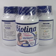 Biotina + Vitamina E, Ácido Hialuronico, Q-10 - Img 55232923