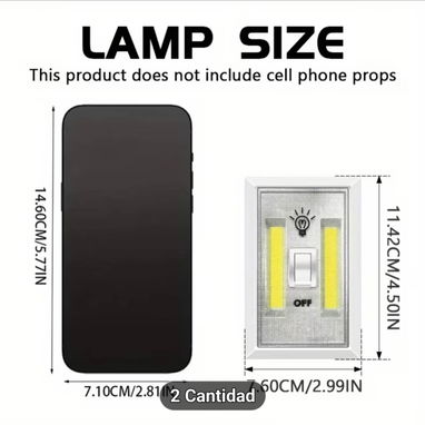 Lampara tipo interruptor - Img 123345702