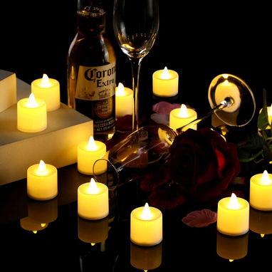 🕯️​ MINI VELAS LED PARA DECORACION 🕯️​ LUZ CALIDA 🕯️​ 2 BATERIAS INCLUIDAS 🕯️​5.887.23.60 - Img 103887149