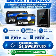 Generadores de energía kit solares powerbank ecoflow inversores - Img 58180886