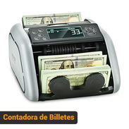 Contadora de Billetes VEVOR 1000 Billetes/min Detección UV MG IR DD Pantalla LCD Con Display Externo USD EUR Para 170$ - Img 57123413