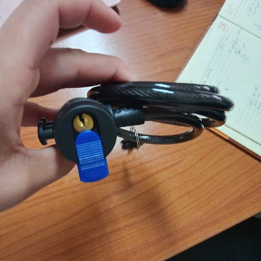 🚧 CANDADO DE CABLE DE ACERO TRENZADO 🚧 - Img 107639637