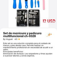 Set de manicura y pedicura multifuncional - Img 58066638