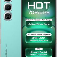 Infinix HOT 70 PRO 5G+ Características principales: - Pantalla 6.76", IPS LCD, 144Hz, 1080 x 2344 pixels - Procesador Me - Img 57882806