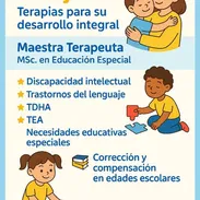 Terapias psicopedagógicas para el desarrollo integral de niños con necesidades educativas especiales. - Img 54682453