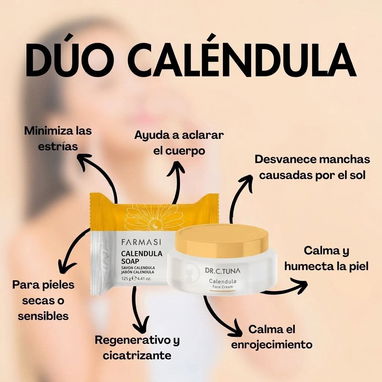 Dúo caléndula Jabón y bálsamo - Img 123357150