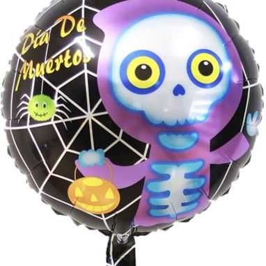 Careta de Caravela Blanca $3800 cup‼️Careta de Caravela Dorada $3800 cup ‼️Globo negro 18" Halloween Caravela Morada - 3/3