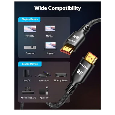 Cable HDMI de 8 K de ultra-alta velocidad - Img 123340215
