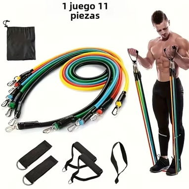 Kit de ligas para ejercicios en espacio reducido - Img 122779342
