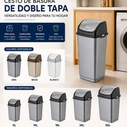 Cesto de basura con tapa abatible de 5 a 50 L (cv) - Img 50955834