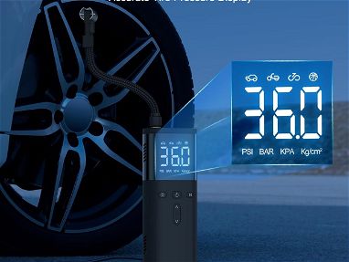 Compresor de aire portátil, bomba de aire automática de 150 PSI para neumáticos de automóvil/Motos/Bicicletas etc - Img main-image