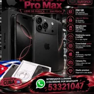 🚨🔥 ¡OFERTA EXCLUSIVA EN CUBA! 🔥🚨📱👑 iPHONE 18 PRO MAX 256 GB 👑📱🇪🇺 VERSIÓN EUROPEA📞 WhatsApp: 53321047 - Img 58155006