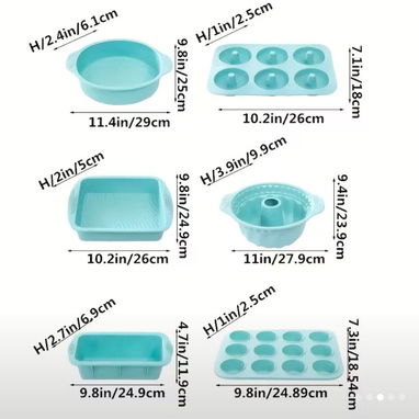 Kit de moldes para repostería 🧁 - 3/5