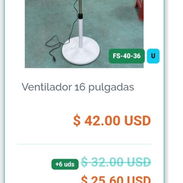 Ventilador 16 pulgadas - Img 55410052