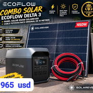 🔴 REBAJA‼️🔴OFERTA FLASH‼️‼️Ecoflow delta 3➕️Panel 450w ➕️ Cable original 10 mts💎 - Img 58031674