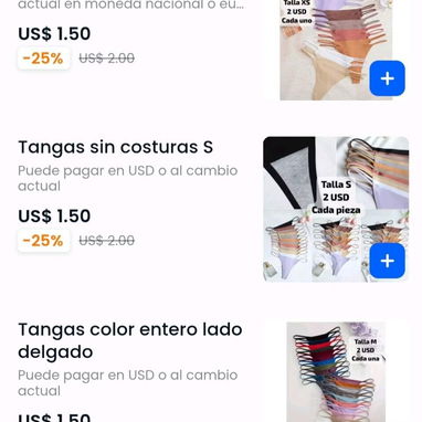 GANGAAA Ropa interior disponible, blumer Hilo, medias, ajustadores - Img 121781267