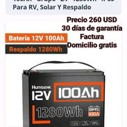 Batería marca Humsienk 12V 100Ah - Img 57738753