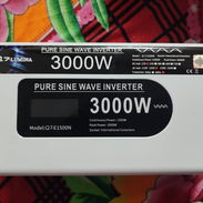 Inversor Q7 12v 120v 3000w onda sinusoidal pura nuevo en caja precio 150usd - Img 57505432