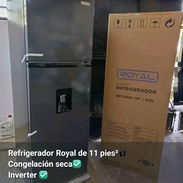 Refrigerador ROYAL 15 y 11 pies. Inverter, Congelación Seca, Doble temperatura y Dispensador de Agua. Combo con Nevera. - Img 55297281