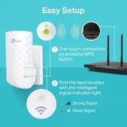 TP-Link RE220 - Amplificador – Extensor de Rango WiFi   Amplía la cobertura de tu red con máxima eficiencia. - Img 55396876