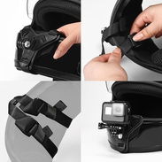 ☎️53544655 🛵 Entrega Disponible ⭐Soporte para cámara de acción en casco de motocicleta con correa para barbilla ⭐ - Img 56009752