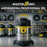 🧹 ASPIRADORA PROFESIONAL MASTER SONIC 20L 💨 ✅ Potencia: 1200W ✅ Capacidad: 20 litros ✅200usd - Img 57697595