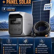 ✅️ECOFLOW DELTA 3 CLASSIC + PANEL SOLAR BOVIET 575W✅️ 📍Contamos con servicio de mensajería, factura y garantía📍 - Img 57115299
