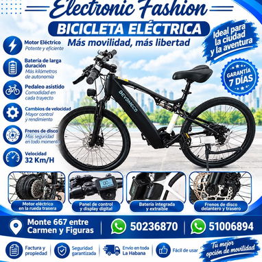✅️BICICLETAS ELÉCTRICAS E BIKE SPORT 480USD - 3/8