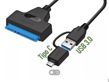SATA USB 3.0 + Tipo C* SATA USB 3.0/ SATA USB para discos de laptop/ SATA USB discos externos/ SATA USB discos 3.5" - Img main-image-39807019