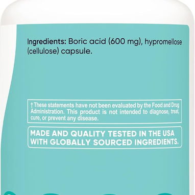 Ácido Bórico 600mg (Nutricost · 60 cápsulas) - 6/6