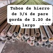 Tubos de hierro de 3/4 - Img 57309333