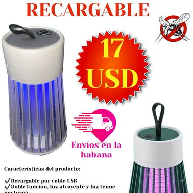 Lámpara mata mosquitos - 4/6