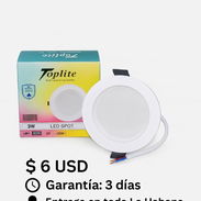 LÁMPARA LED EMPOTRADA 3W - Img 55995291