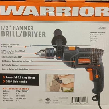 Taladro percutor/atornillador Warrior - 25000 mensajería gratis - 53865855 - Img 114536708