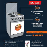 Cocina con horno eléctrico - Img 56380398