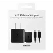 Cargador Samsung 45W ORIGINAL NO VENDO COPIAS SOY TIENDA FISICA. Super carga rapida para moviles a36,a56 y tdo la gama S - Img 52883928