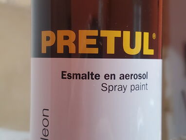 Pintura Sprays/ Espray Negro Brillante,Negro Mate y Naranja Neón! - Img 45924872