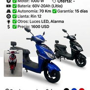 🔥 ¡SUPER OFERTA DE MOTOS ELÉCTRICAS EN LA HABANA! 🔥 - Img 57538947