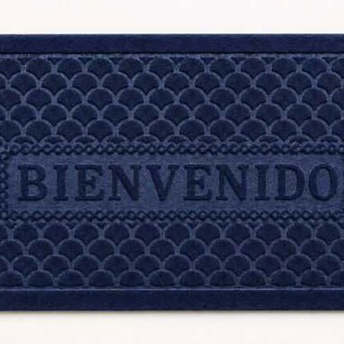Alfombra Decorativa de Entrada "Bienvenido" – 40 × 60 cm  💲Precio: 9 USD  Dale un toque acogedor y elegante a la entrad - 4/6