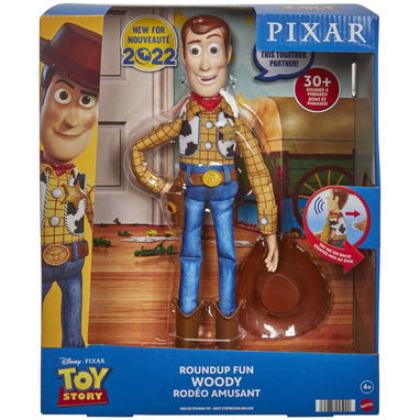 Mattel Disney Pixar Toy Story Roundup Fun Woody (32 cm) - 2/7