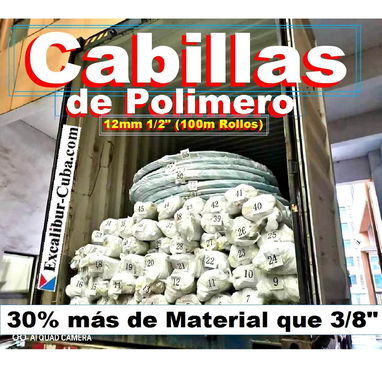 ROLLOS DE CABILLA 1/2" 100m - Img 123212221