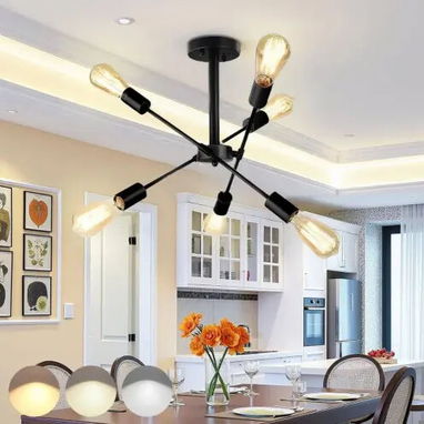 đ đĄ JUDENG N6368 â LĂMPARA SPUTNIK 6 LUCES | SEMI EMPOTRADA | 55 USD - Img 118821058